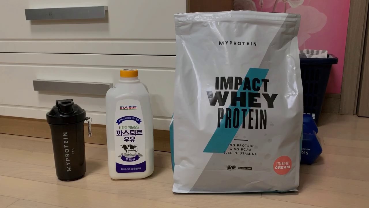단백질 파우더 복용법 (마이프로틴 맛있게 먹는 법) - Youtube