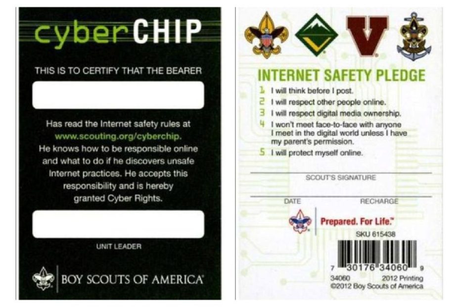 Earning Your Cyber Chip – Scout Troop 279