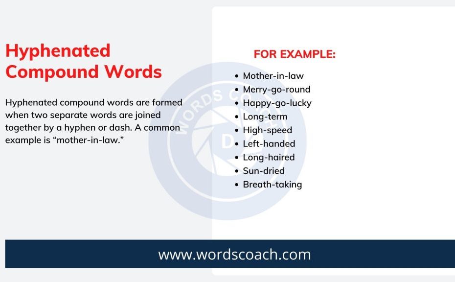 Compound Words | Types And List Of 1000+ Compound Words In English - Word  Coach