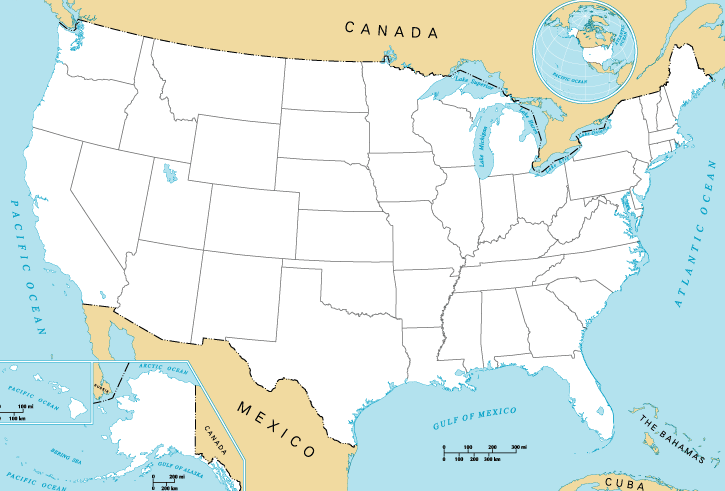 Contiguous United States - Wikipedia