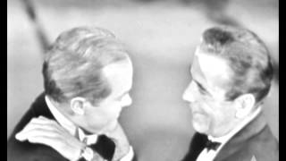 Humphrey Bogart And Bob Hope Cut Up: 1955 Oscars - Youtube